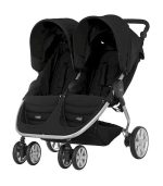 Britax Römer Søskenvogn B-Agile Double, Cosmos Black