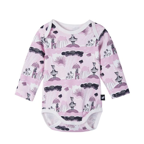 Reima Charmerande Mumin Body, Old Rose