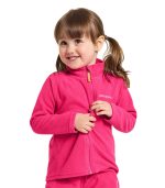 Didriksons Monte Fleecejakke, True Pink - Bilde 3