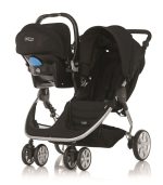 Britax Römer Søskenvogn B-Agile Double, Cosmos Black - Bilde 6